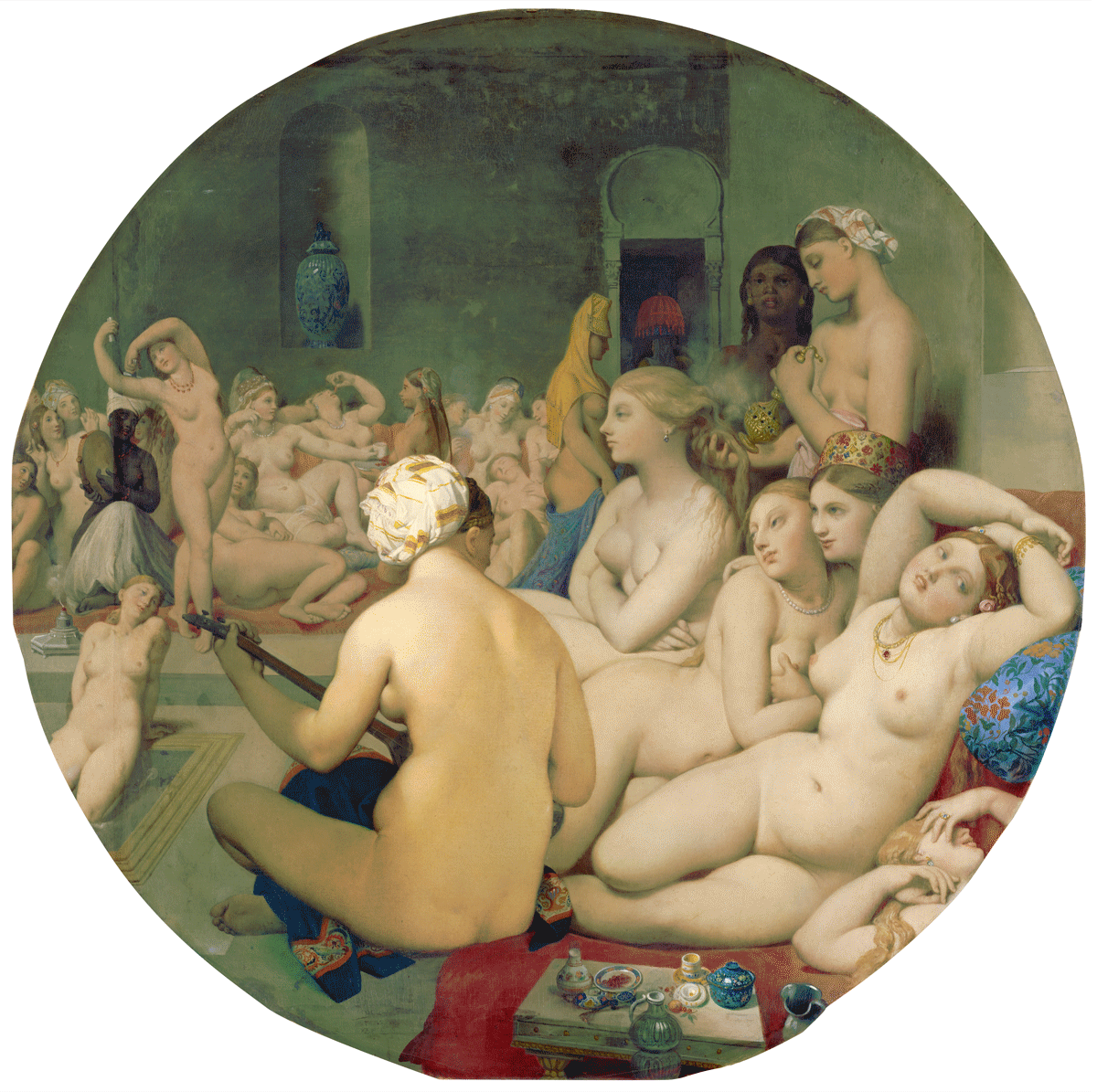 Ingres - Bath prohibited