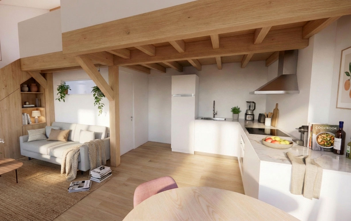 Marina Landais — Generation & Styling 2026 | Architectural render image generation for Marina Landais, Architectural Drawing Designer